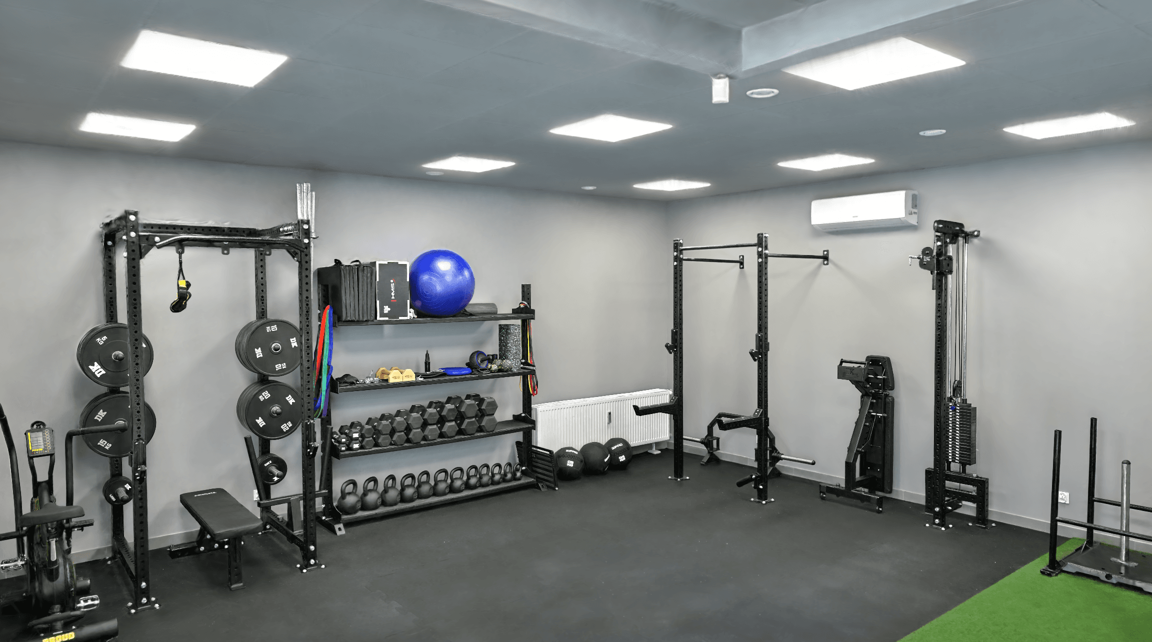 Salka treningowa Complete. Studio w Gliwicach – skan 3D w technologii Gaussian Splatting